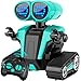 MindPal Robot Toys for Boys Girls with AutoDemonstration Robots for Kids Remote Control Rechargeable Emo Robot with LED Eyes Age 3 Years and Up Green - Image 2