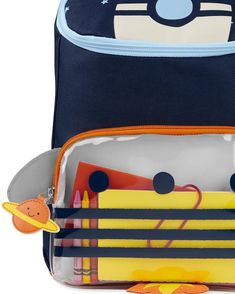 Skip Hop 30 litres Spark Style Big Kid Backpack (Rocket, Blue) - Image 5