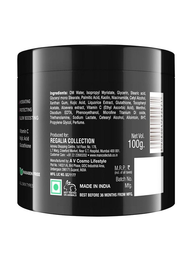 MAN CODE Mancode Whitening Cream For Men | 100G | Glowing Radiant Skin | Daily Defence From Pollution | Reduces Acne & Dark Spots | Cream With Uv Protect | Everyday Skin Care  - Image 2