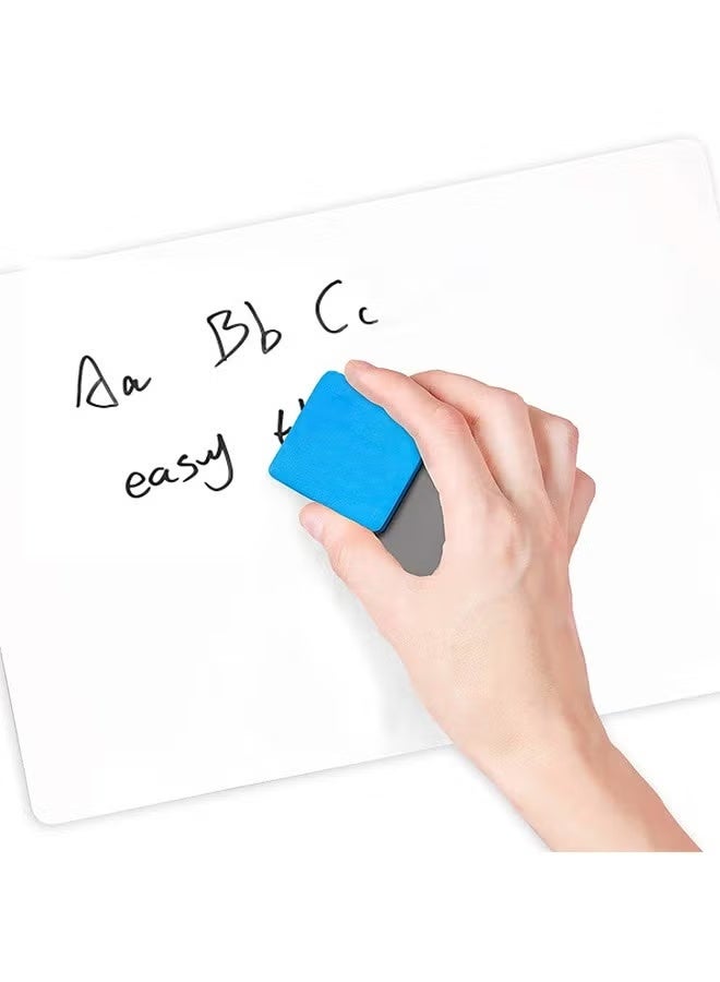DELGREEN 6 Pcs Small Dry Erase White Board Board Lapboard , Durable Portable Whiteboard for Kids Students, Classroom, Home, Office Work and for Paper and Pen Games (30*23cm) - Image 4
