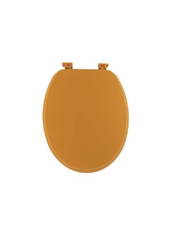 Tendance MDF Wood Toilet Seat with Fixing Kit Mustard 18 Inch 4101199 
