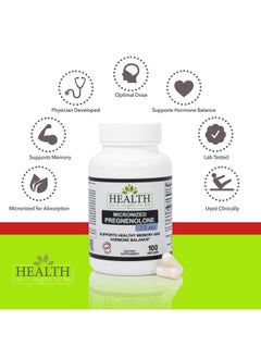 Health As It Ought To Be Pregnenolone 75Mg (100 Capsules) Micronized Form For Enhanced Absorption Developed By Physicians Tested For Purity And Strength  - Image 4