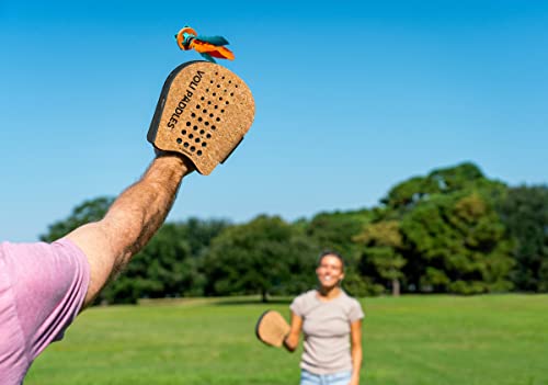 Waboba VOLI Paddle Game - Rethink Your Outdoor Game – Backyard Set Includes: 2 Wearable Paddles and 1 Oversized Shuttlecock - Image 4