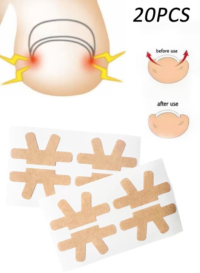 20Pcs Ingrown Toenail Treatment,  Breathable Ingrown Toenail Strips,Painless Ingrown Toenail Tool for Nail Removal & Care, At-Home Pedicure Solution - Image 1