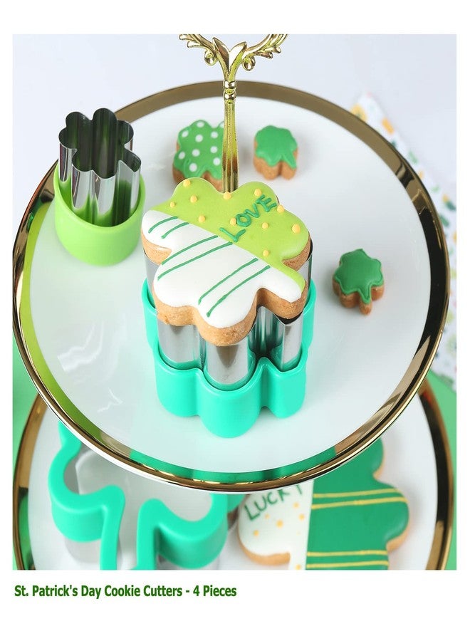 ETERSION Shamrock Cookie Cutter 4 Pieces 4 Sizes 1" to 4" - Image 5