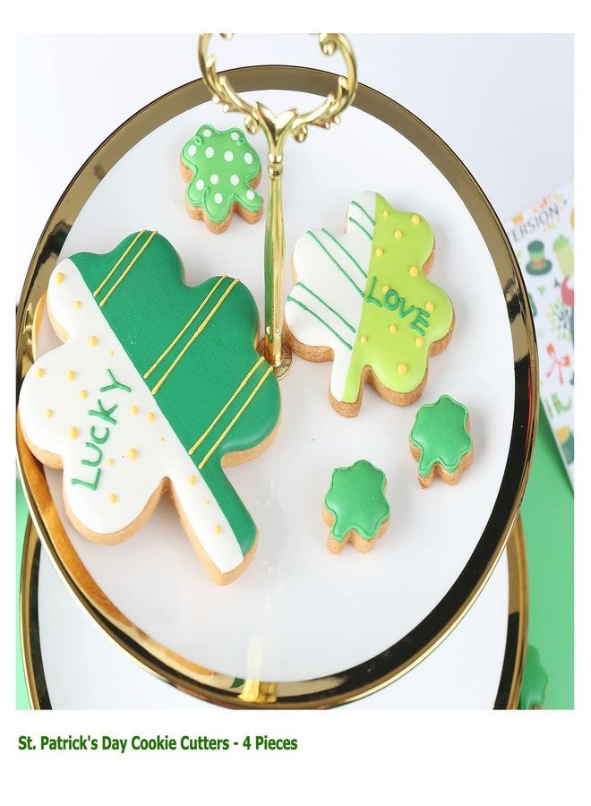 ETERSION Shamrock Cookie Cutter 4 Pieces 4 Sizes 1" to 4" - Image 4