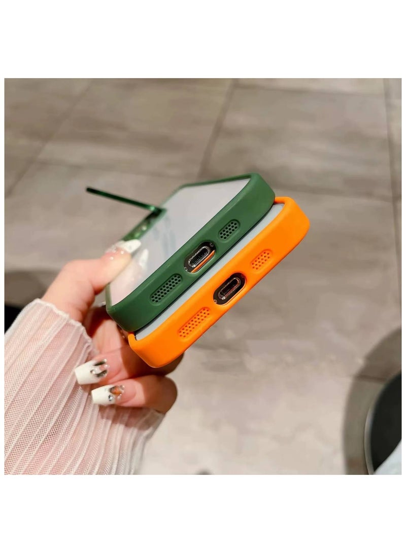 Clear iPhone 16 Pro Max Slim Case with Magnetic Holder in Multiple Colors for iPhone Models - Stylish and Durable Design - Image 3