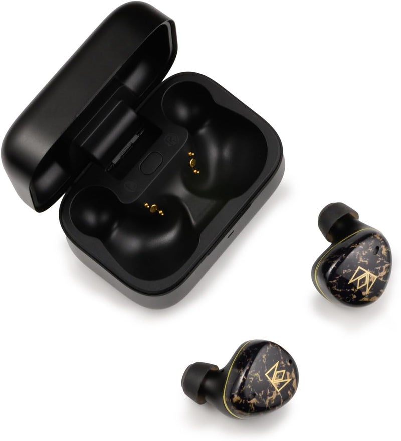 Noble Audio FoKus Rex5 True Wireless Bluetooth Stereo Earbuds with Mic, Sound Personalization, Black - Image 2