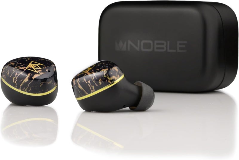 Noble Audio FoKus Rex5 True Wireless Bluetooth Stereo Earbuds with Mic, Sound Personalization, Black - Image 3