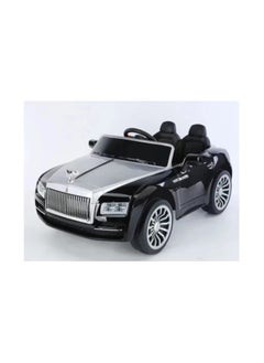 Generic Electric car suitable for 8 years old, multi-color electric ride-on car for children (black)  - Image 1