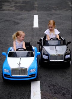 Generic Electric car suitable for 8 years old, multi-color electric ride-on car for children (black)  - Image 2