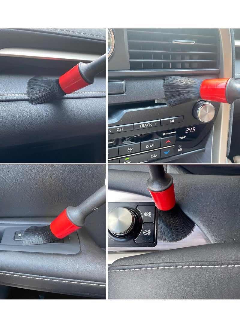 Generic 5-Piece Detail Brush Car Cleaning Tool Set  - Image 5
