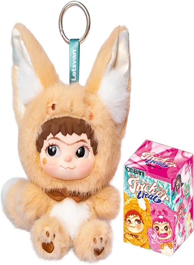 WAKUKU Plush Blind Box Fox&Rabbit Series Plush Doll Mystery Toys, Kawaii Stuffed Soft Anime Plushies Christmas Birthday for Girls - Image 1