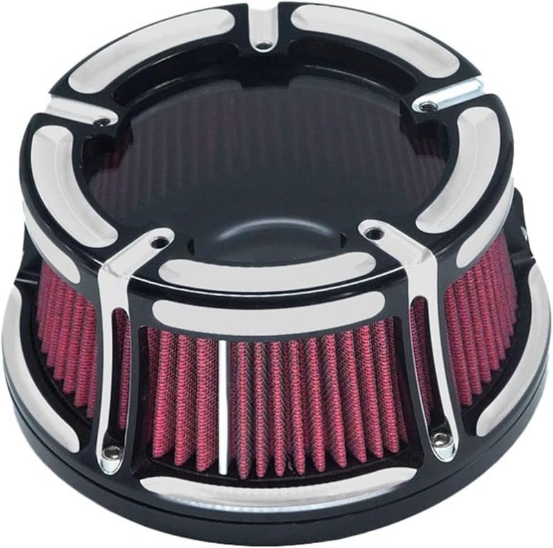 QASULER Clear Air Cleaner Filter Kit for Harley Motorcycles - Image 1