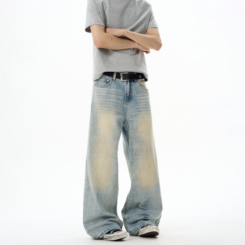 Vintage Classic European-American Design Daily Commute Jeans  Size_L - Image 4