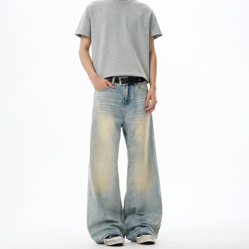 Vintage Classic European-American Design Daily Commute Jeans  Size_L - Image 2