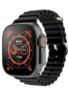adhomax T1000 Ultra smart watch Elegant Design 2.20-inch infinite display, new software new features Fitness Tracker, compatible with IOS, android for men, women  - Image 2