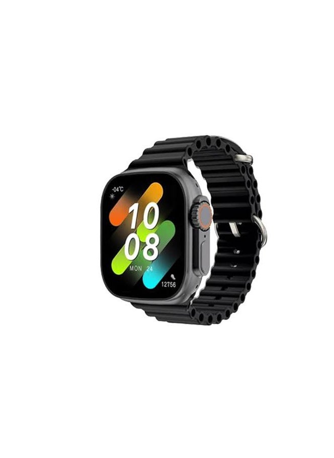adhomax - T1000 Ultra smart watch Elegant Design 2.20-inch infinite display, new software new features Fitness Tracker, compatible with IOS, android for men, women - Image 1