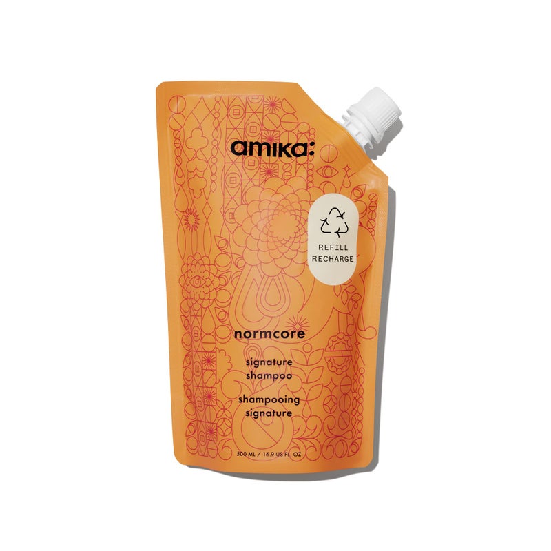amika normcore signature shampoo, 500ml - Image 1