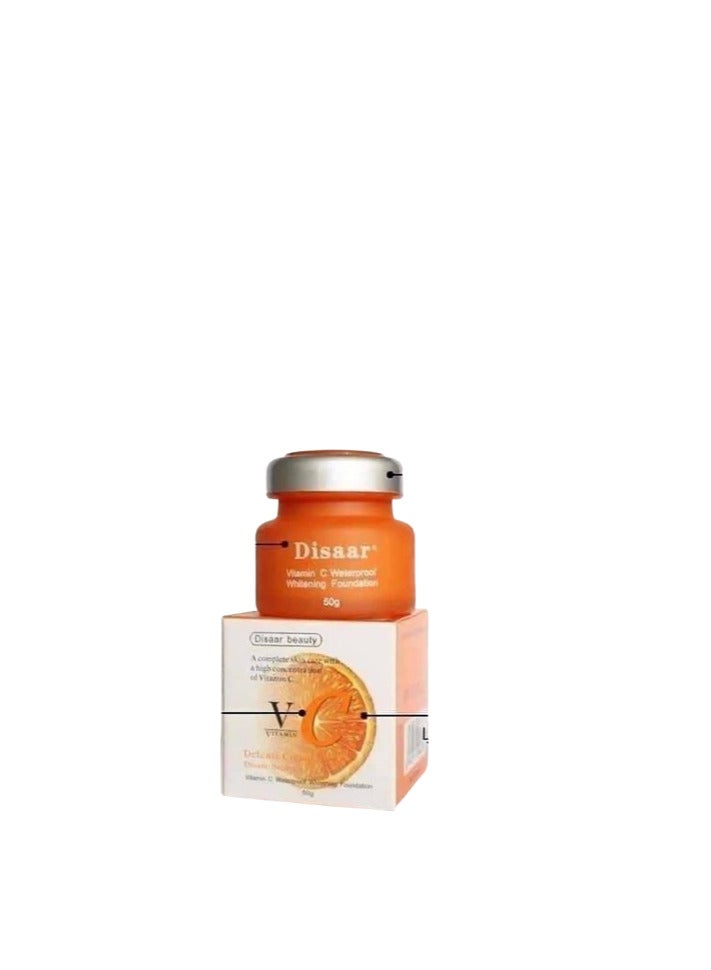 ديسار Disaar Vitamin C Cream تفتيح و ترطيب وحماية و تغطية طبيعية في منتج واحد٥٠جرام - Image 1