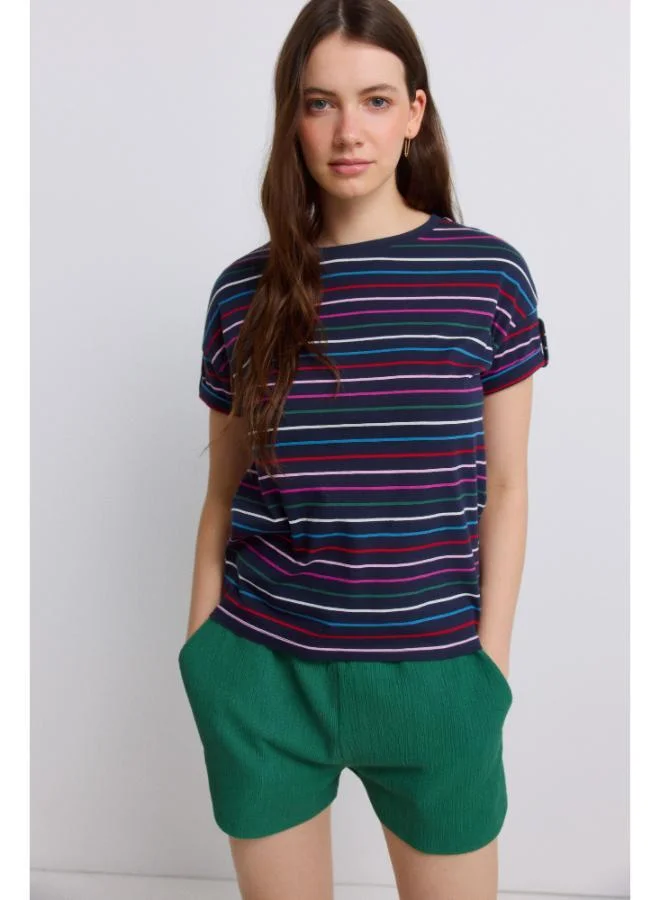 Springfield Striped short sleeve T-shirt