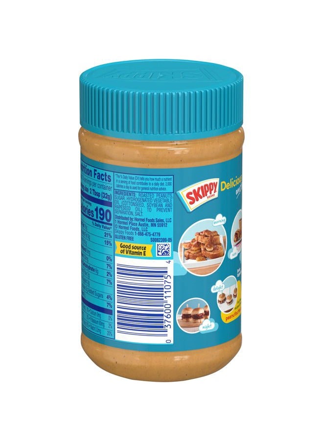 SKIPPY Creamy Peanut Butter, 8-Pack 16.3 oz Jars, Bulk Peanut Butter - Image 5