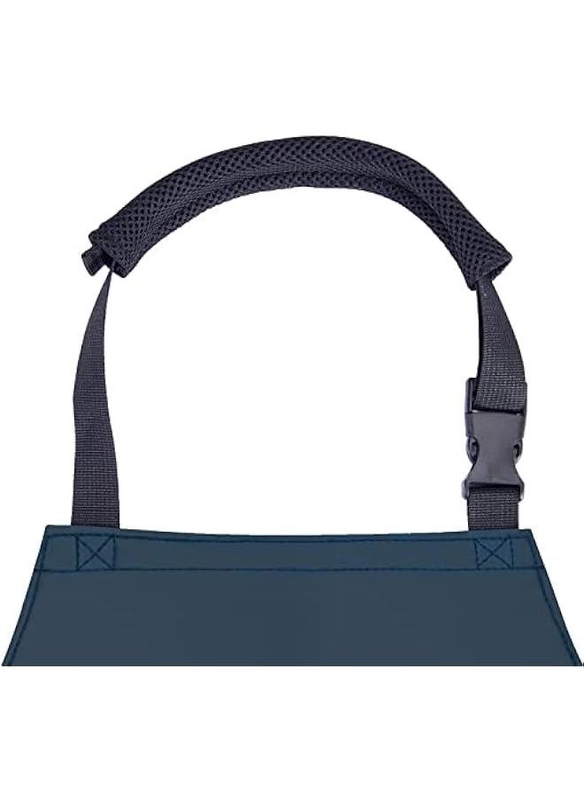 Generic - Waterproof Rubber Vinyl Apron for Unisex Adult with Pockets, Heavy Duty Vinyl Apron - Image 1