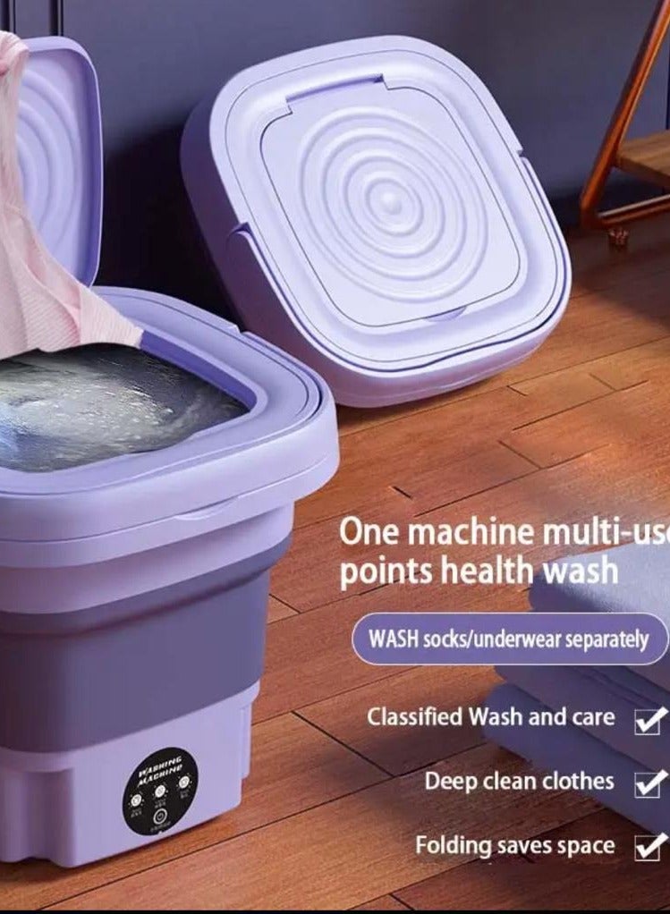 Small portable clothes washer and dryer  capacity 8.5 liters  220 volts - Image 5