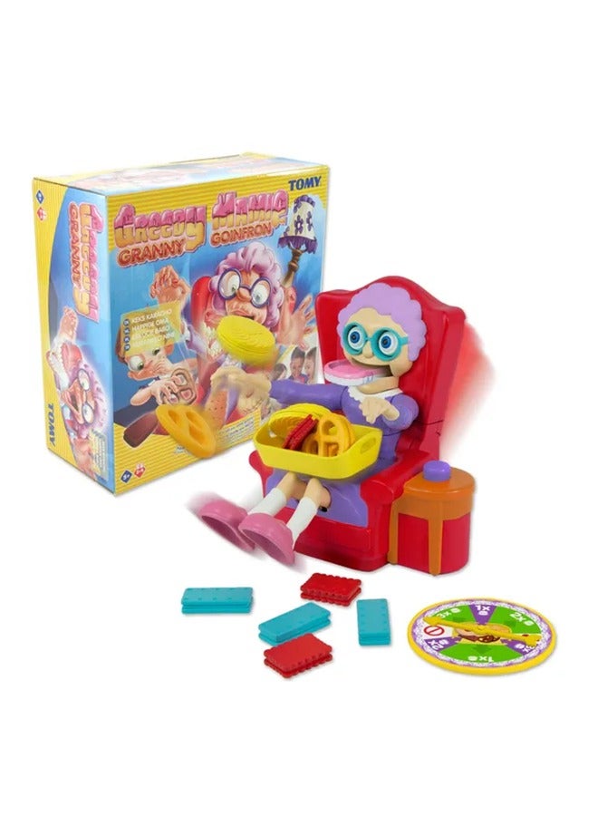 TOMY لعبة تومي الجدة الجشعة للأطفال، لعبة عائلية وأكشن لرياض الأطفال للأطفال من 4، 5، 6، 7، 8 سنوات من الأولاد والبنات والبالغين - Image 1