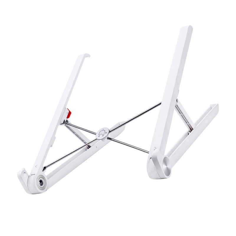 Portable Foldable Laptop Stand with Cooling Rack Lightweight Stable Holder for Office Home Travel - Image 2