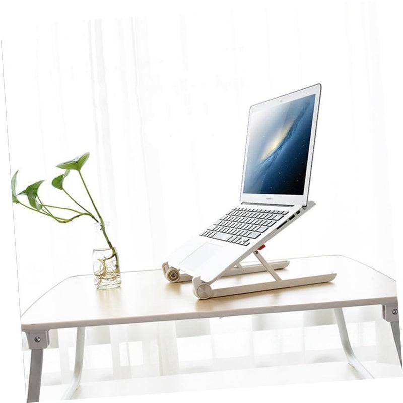 Portable Foldable Laptop Stand with Cooling Rack Lightweight Stable Holder for Office Home Travel - Image 3
