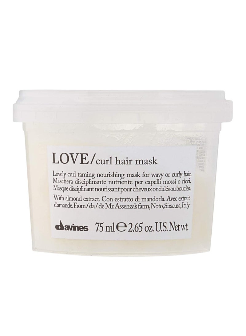 Davines Essential Haircare Love Curl Hydrating Hair Mask 75ml - Image 1