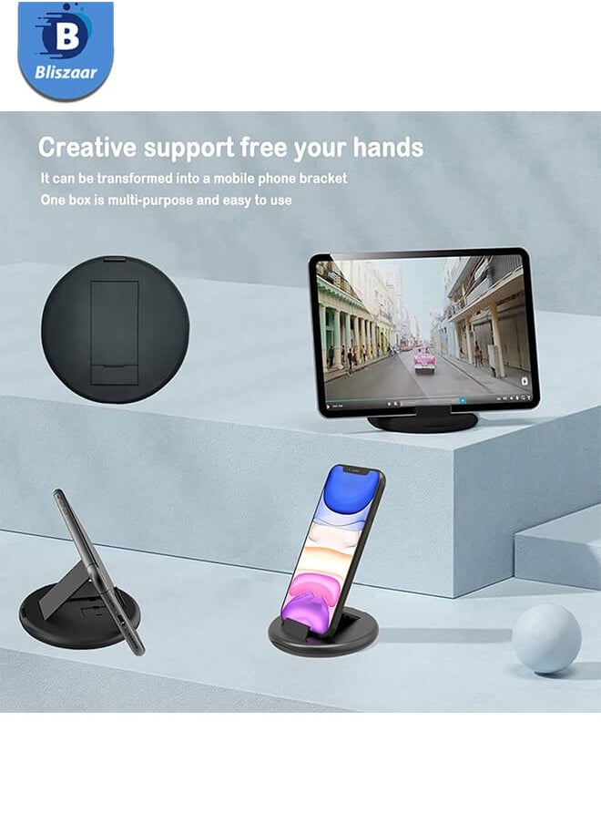 Bliszaar 5 in 1 Multi-functional USB charging adapter kit, USB C conversion set USB A and Type C, data transfer, card storage, tray eject pin, phone holder.  - Image 5