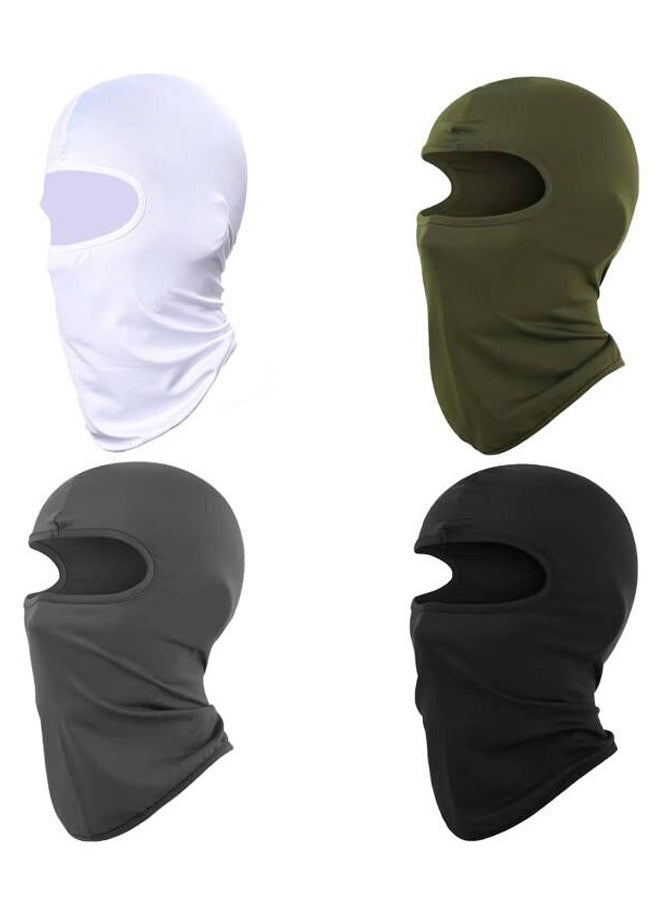 GUSGU 4PCS Balaclava Face Cover UV Sun Protection Full Face Covers Unisex Windproof Outdoor Sport Ski Balaclava  - Image 1