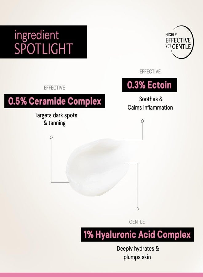 ديكونستركت مرطب دي كونستركت للتحكم في حب الشباب مع الإكتوين والسيراميدات للبشرة الدهنية والمعرضة لحب الشباب | خفيف الوزن وغير لزج | مهدئ ومُرمم لحاجز البشرة | لا يسد المسام | للرجال والنساء | 50 غرام - Image 4