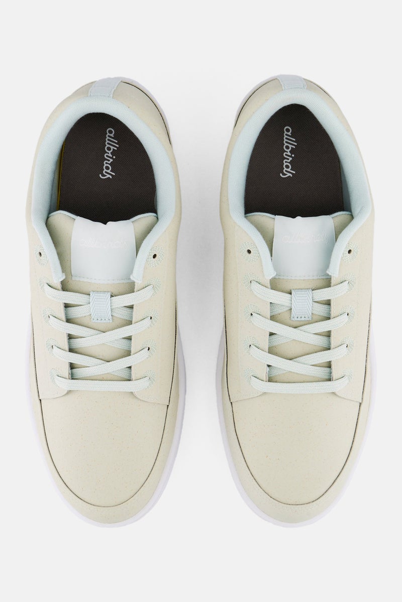 Allbirds Men Medium Lace Up Casual Shoes, Light Green - Image 3