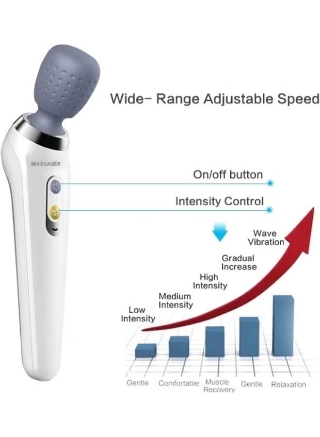 Handheld Electric Massage Machine with USB Charging - Image 3
