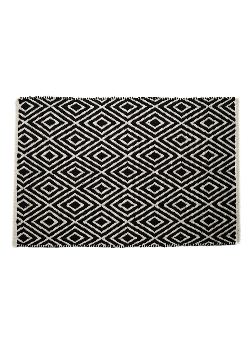 Indian Hand Woven Rug 100% Cotton - Image 3