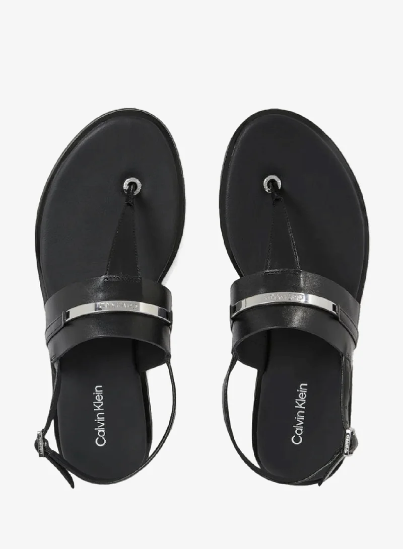 Calvin Klein black Flat Sandals for Women | Best Price UAE