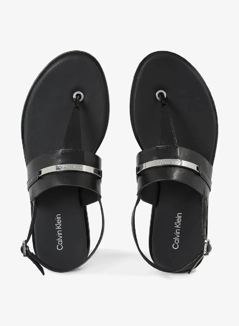Calvin Klein black Flat Sandals for Women | Best Price UAE