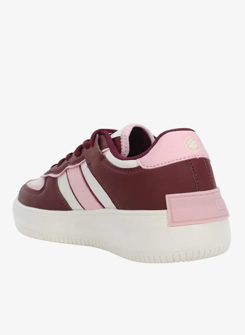 LUMBERJACK RED Women FREYA Colorblock Lace-Up Sneakers for Women | Best Price UAE