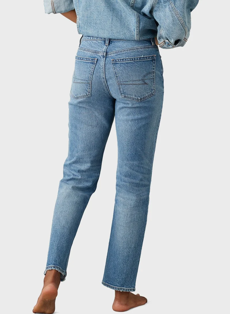 American Eagle High Waist Ankle Jeans