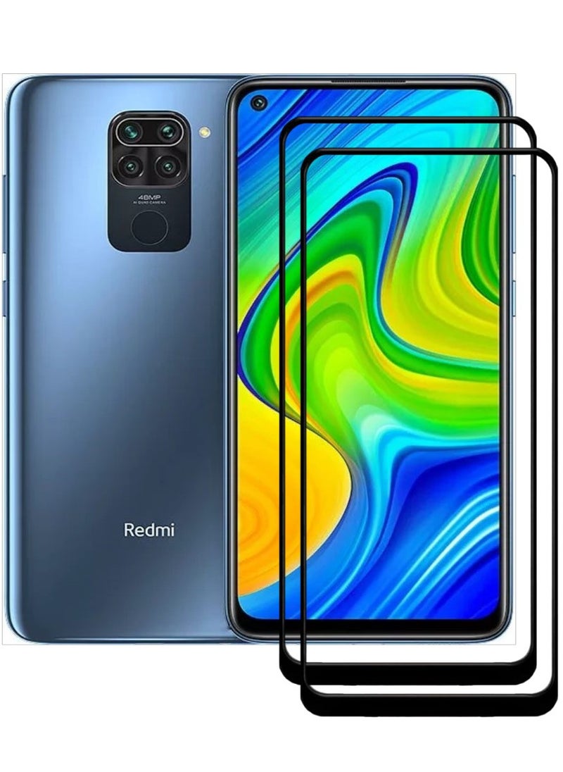 ACLIX 2 Pieces Antistatic ESD Dustproof Premium Quality High Definition Tempered Glass Screen Protector Designed For Xiaomi Redmi Note 9 - Image 1