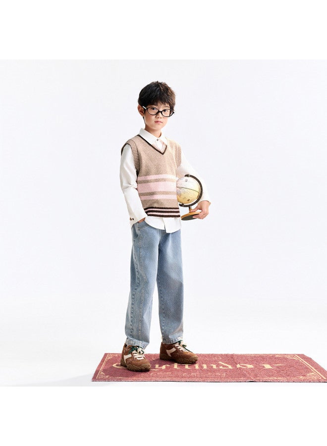 Annil Kids' V-neck Vest For Boys And Girls - New Arrival For Fall 2025 - Image 5