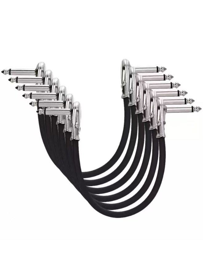 Generic 6-Piece Electric Guitar Effect Patch Cable  - Image 1