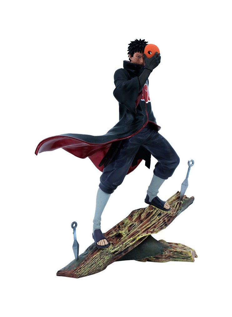 General Naruto GK Uchiha A Fire Tsuchi Changeable Head Handmade Model Decor Anime Merchandise Gift 26cm  - Image 3