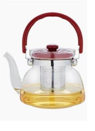 Heat Resistant Transparent Teapot With Strainer 600ML clear - pzsku/Z35782A88FEC1ED12A857Z/45/_/1683205605/f5f59f9b-14c8-4f88-a081-b6808cdeed25