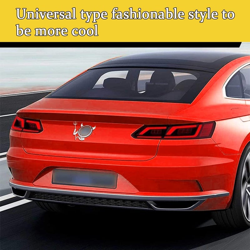DWARFOO Devil Style Demon Car Sticker, 3D Waterproof Emblem Decal & Logo - Universal for All Cars - Image 5