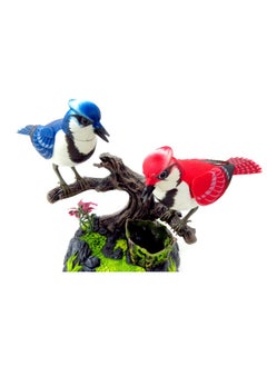 PowerTRC PowerTRC Baltimore Blue Jay Set | Realistic Birds | Toy Bird Pets | Sound Activated | for Enchanting Indoor Ambiance  - Image 2