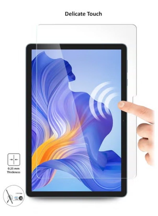 Screen Protector for Honor Pad X8 (10.1 inch, X8), Tempered Glass Film - Clear - Image 5